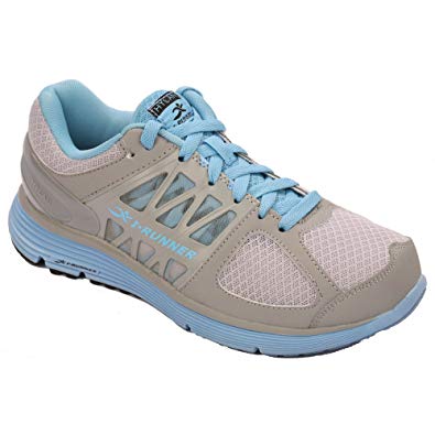 I-RUNNER Eliza Women's Therapeutic Athletic Extra Depth Shoe leather/mesh lace-up