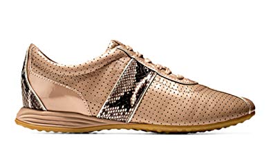 COLE HAAN women's LEATHER Bria Grand Perf fashion Sneaker SNK II
