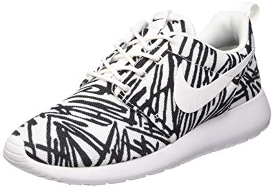 Nike Roshe One Rosheone Print Sneaker white/black, EU Shoe Size:EUR 41