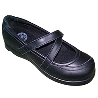Dr Zen Beth Women's Therapeutic Casual Extra Depth Shoe leather velcro
