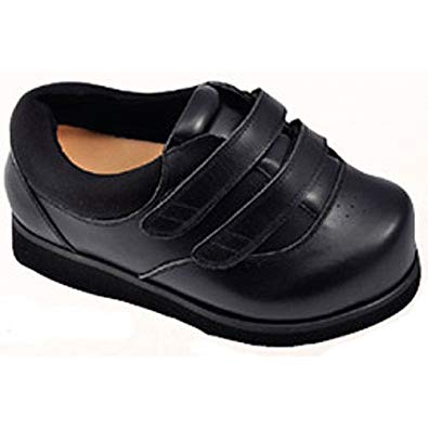 Apis Mt. Emey 9301-E Women's Therapeutic Extra Depth Edema Shoe Leather Velcro